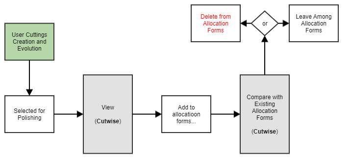 Workflow - Cutting Evolution (Diagram)